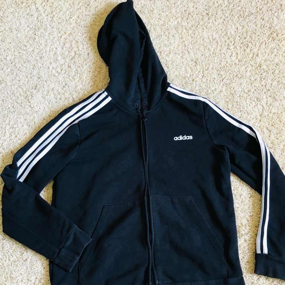 Black and white jacket